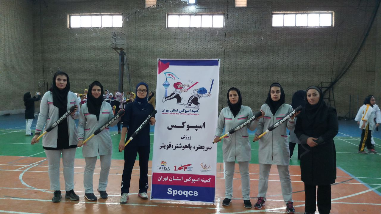 حضور ورزشکاران بانوان اسپوکس تهران در همایش شهرداری تهران