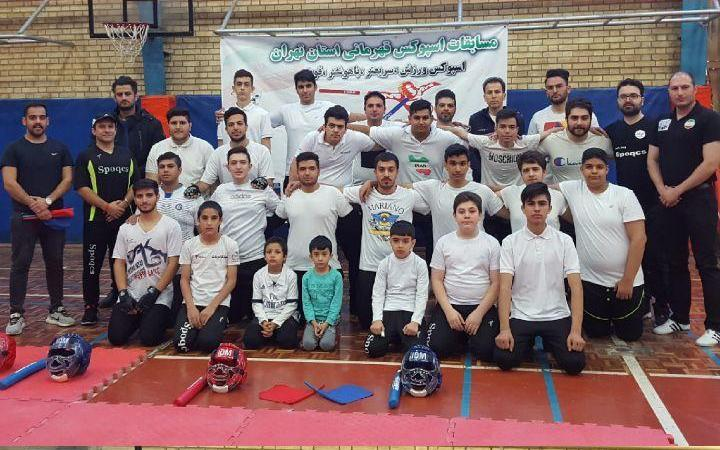 معرفی برترین های مسابقات اسپوکس آقایان قهرمانی استان تهران 