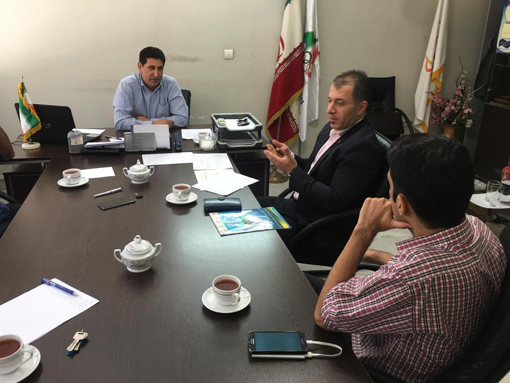 نشست مشترک  رییس انجمن اسپوکس کشور با مسئولان فدراسیون انجمنهای ورزشی