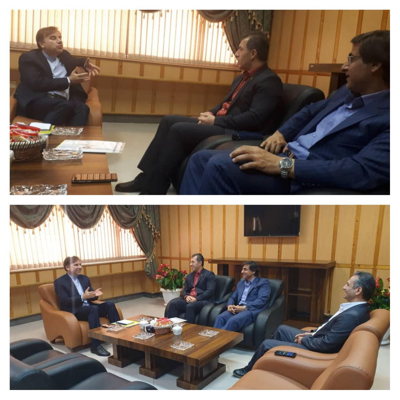 دیدار مسئولان انجمن اسپوکس کشور با معاون استانداری گیلان