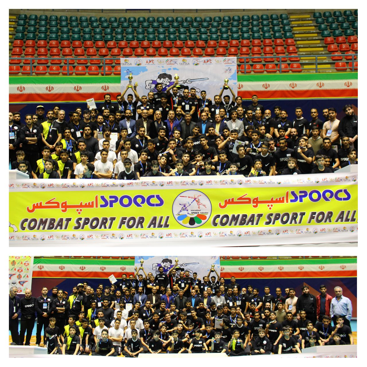 گیلان سومین جام قهرمانی اسپوکس مردان کشور را هم به خانه برد