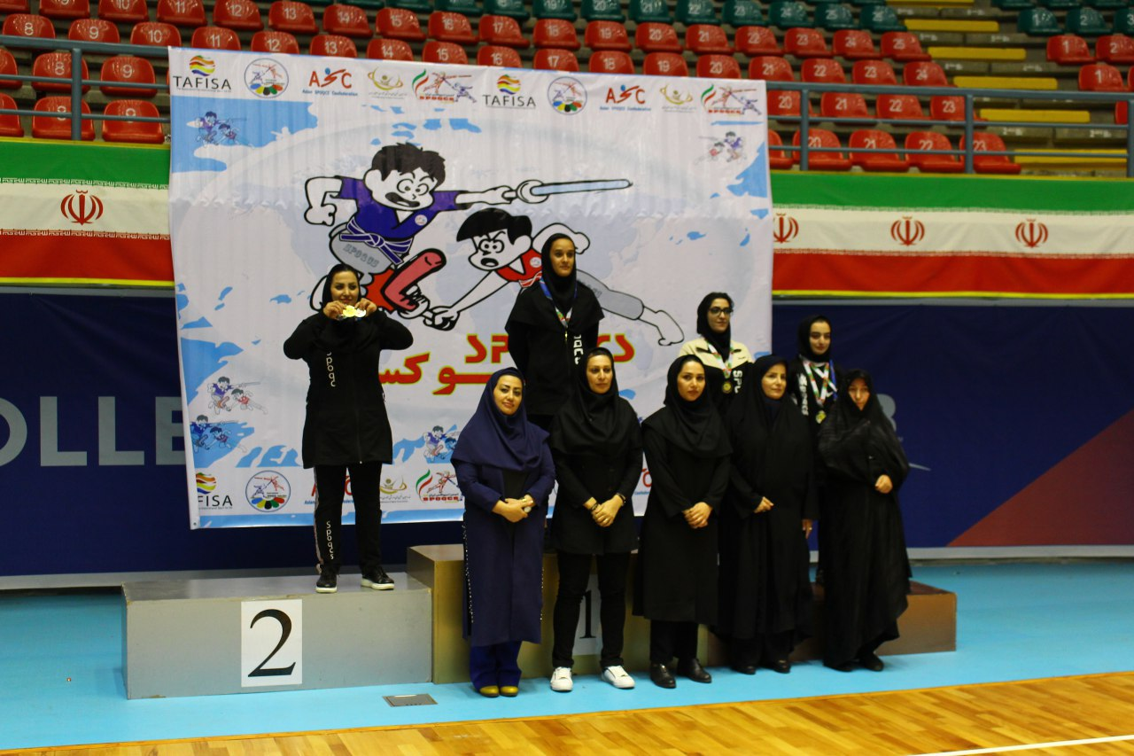معرفی نفرات برتر رده های سنی مختلف مسابقات اسپوکس قهرمانی کشور بانوان در بخش انفرادی
