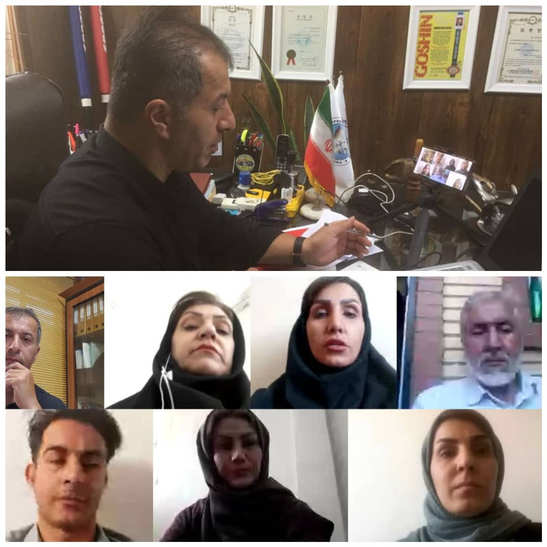 اولین نشست مجازی  اعضای اجرایی کمیته اسپوکس استان البرز و ریاست انجمن اسپوکس ایران