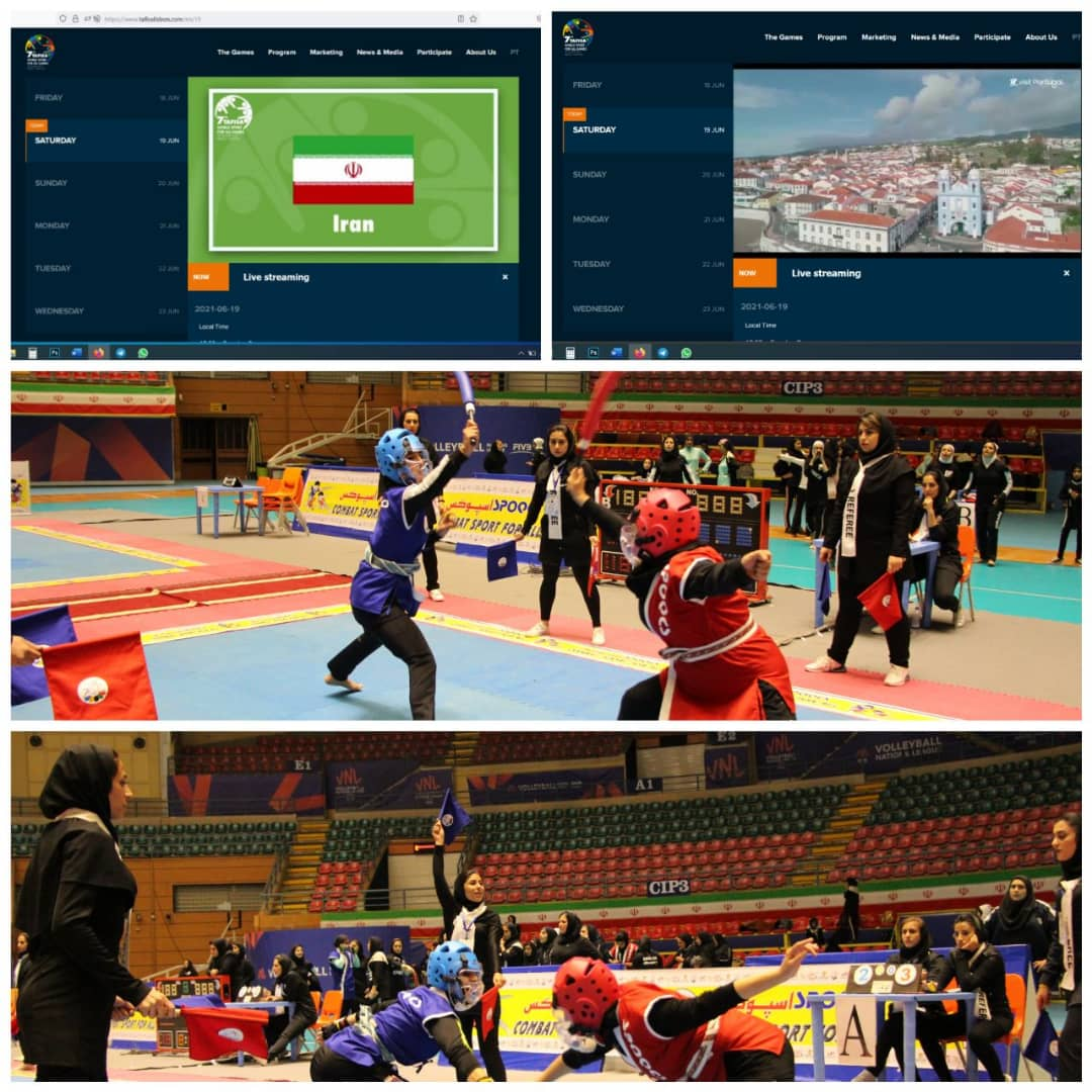 افتتاحیه هفتمین دوره بازیهای جهانی تافیسا ۲۰۲۱ امروز ۱۹ ژوئن برابر با ۲۹ خرداد ۱۴۰۰ آغاز شد