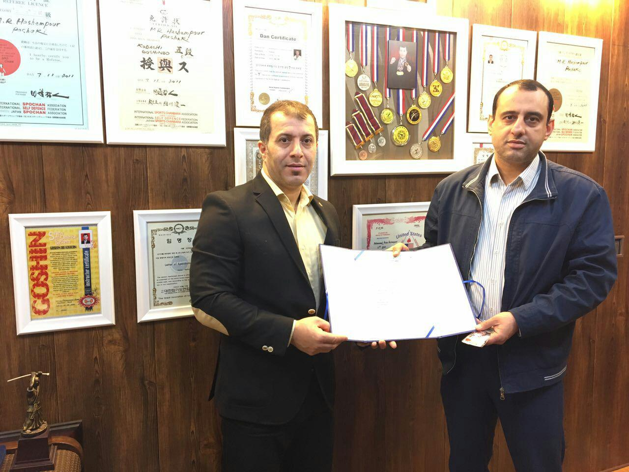 محمدرضا درودی کرسی کمیته روابط عمومی انجمن اسپوکس را ازآن خود کرد